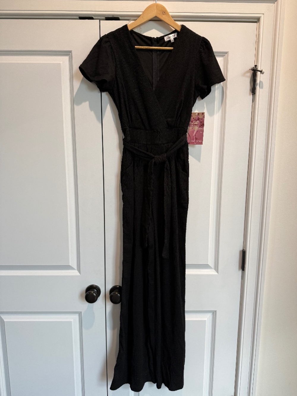 NWT Emerald Sundae Black Jumpsuit Junior Sizes